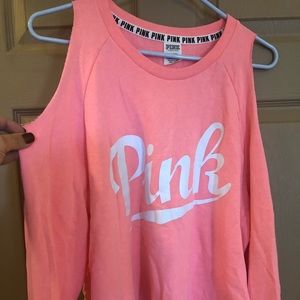 Woman’s Victoria Secret Cropped Sweatshirt